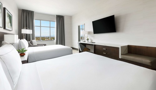 Zimmer, 2 Queen-Betten