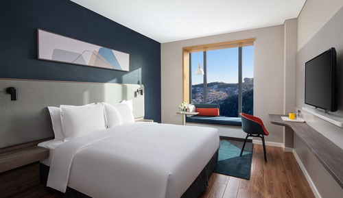 Standardzimmer, 1 Queen-Bett, Bergblick (YuanBao Mountain View)