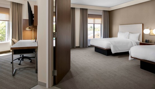 Suite, Mehrere Betten, Stadtblick