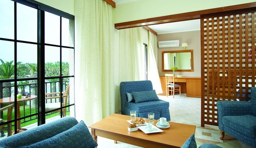 Familienzimmer, Gartenblick