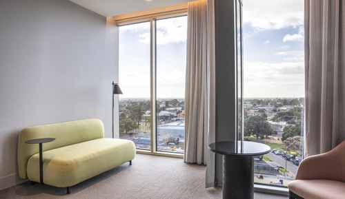Premium-Zimmer, 2 Doppelbetten (High Floor)