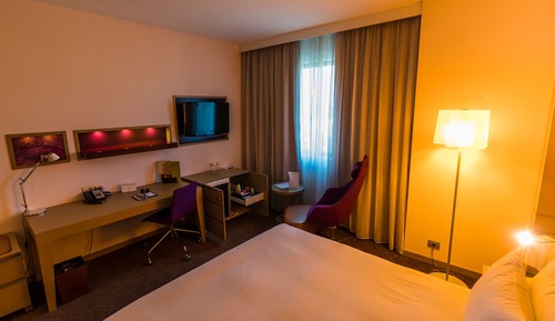 Zimmer, 1 King-Bett, barrierefrei