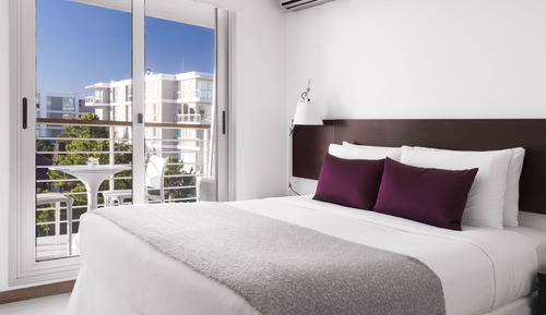 Deluxe-Zimmer, 1 Queen-Bett, Stadtblick