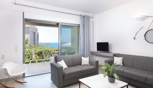 Suite, 1 Schlafzimmer, eingeschränkter Meerblick