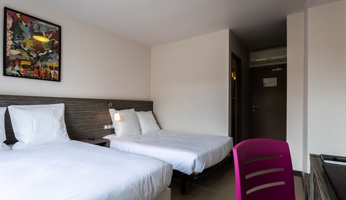 Vierbettzimmer, eingeschränkter Meerblick