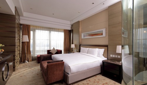 Suite, 2 Schlafzimmer, Zugang zur Business-Lounge, Seeblick
