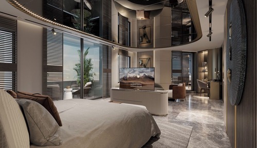 Presidential-Suite, 1 King-Bett