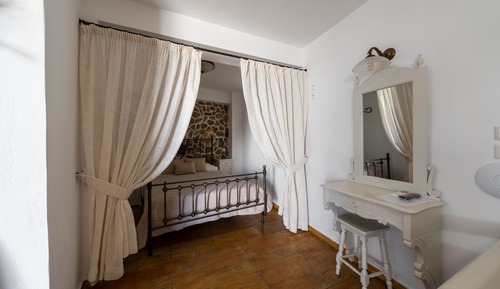 Studio, Blick auf den Innenhof