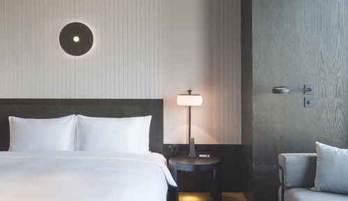 Zimmer, 1 King-Bett, Ausblick