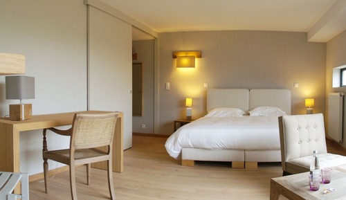 Doppelzimmer, Balkon, Gartenblick
