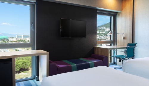 aloft, Zimmer, 2 Einzelbetten, Nichtraucher