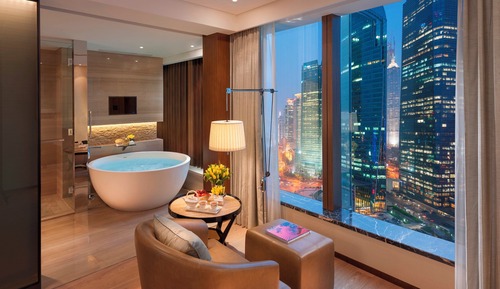 Mandarin, Zimmer, 1 King-Bett