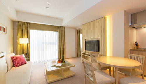 Deluxe-Suite, zum Innenhof hin (Onsen/Hot Spring)