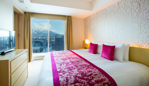 Grand-Suite, Bergseite (Onsen/Hot Spring - Mt. Yotei)