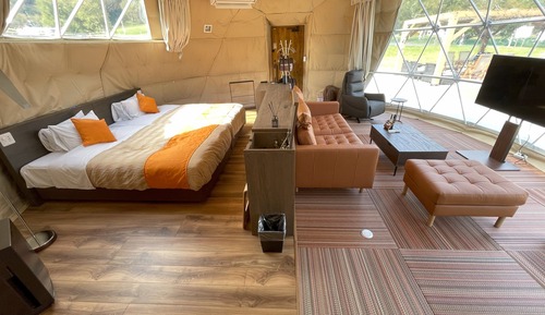 Luxury-Zelt, Nichtraucher