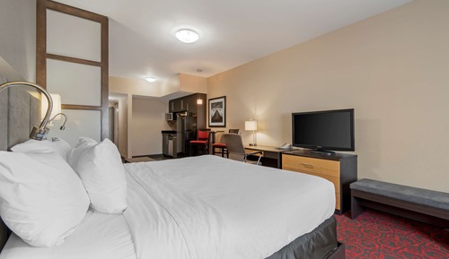 Suite, 1 King-Bett, Nichtraucher, Kochnische (Pet Friendly)