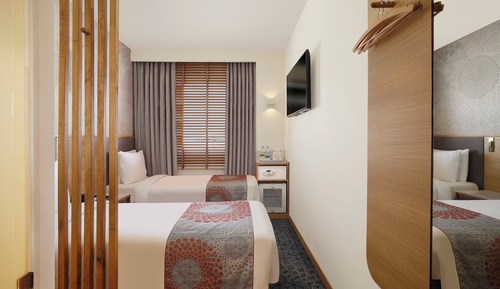 Standardzimmer, 2 Einzelbetten, Stadtblick