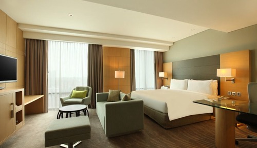 Zimmer, 1 King-Bett, Eckzimmer