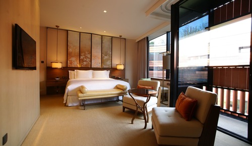 Deluxe-Suite, 1 King-Bett (with Round Daybed)