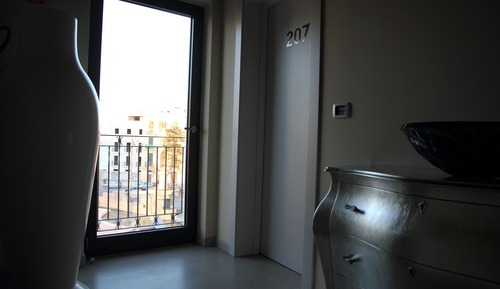 Deluxe-Doppel- oder -Zweibettzimmer, Stadtblick (Piazza Fontana View)