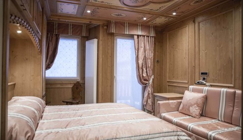 Romantisches Doppelzimmer, 1 Queen-Bett, Bergblick