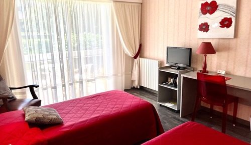 Comfort-Zweibettzimmer, Gartenblick