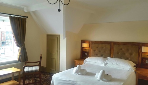 Superior-Doppelzimmer, mit Bad, Hafenblick (Room 6 Second Floor)