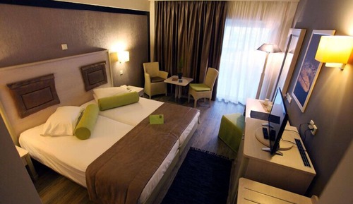 Classic-Doppelzimmer, Blick auf den Innenhof