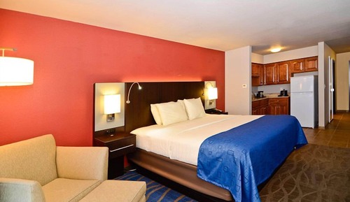 Studio, 1 King-Bett, Kochnische