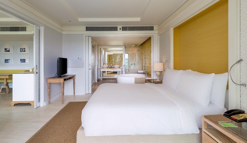 Suite, 1 Schlafzimmer, Poolblick