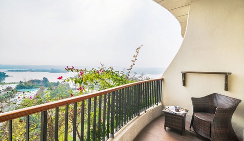 Club-Suite, 1 Schlafzimmer, barrierefrei, Balkon
