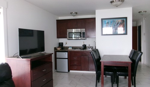 Deluxe Corner View 1 Bedroom Suite w/Murphy Bed & Balcony (No Pets)