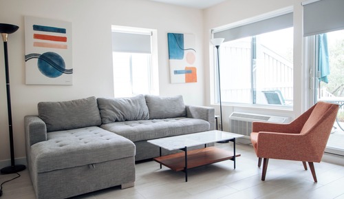 Suite, 2 Schlafzimmer, Küche, Poolseite