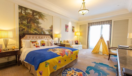 Standardzimmer, 1 King-Bett, Meerblick (Kids Theme)