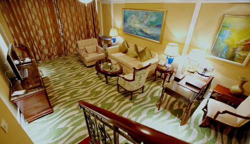 Suite, 1 King-Bett, Meerblick (Loft, Kids View)