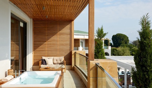 Deluxe-Suite, Whirlpool, Meerblick