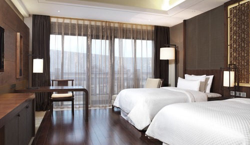 Zimmer, 2 Doppelbetten