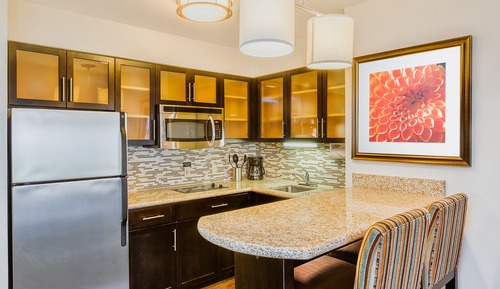 Suite, 1 Schlafzimmer, barrierearm, Küche (Mobility, Roll-In Shower)