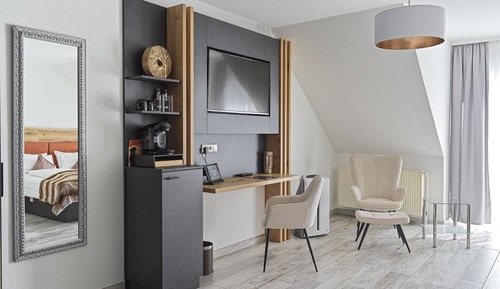Doppelzimmer, mit Bad, Seeblick (mit Balkon)
