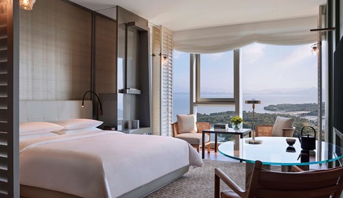 Suite, 1 King-Bett, Buchtblick