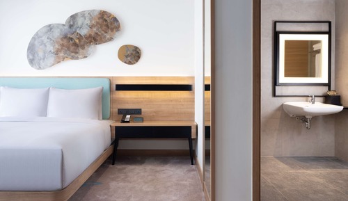 Zimmer, 1 King-Bett, barrierefrei