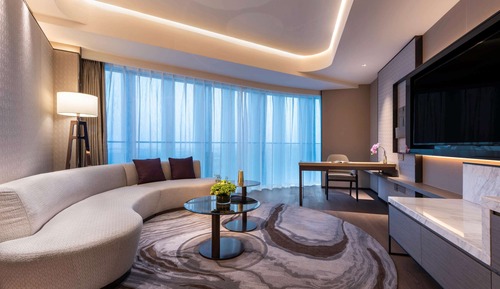 Deluxe-Suite, 1 King-Bett