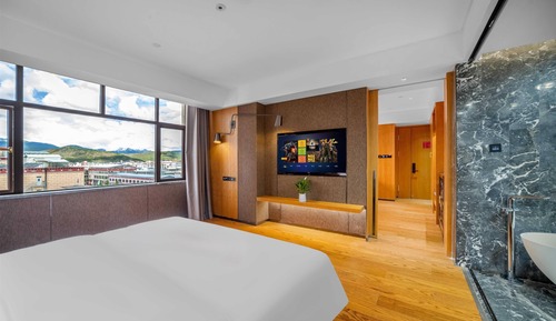 Zimmer, 1 King-Bett, Nichtraucher (Snow Mountain View)