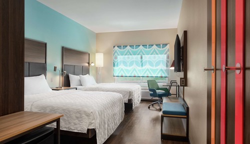 Zimmer, 2 Queen-Betten