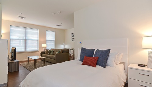 Luxury-Studio, 1 Queen-Bett und Schlafsofa