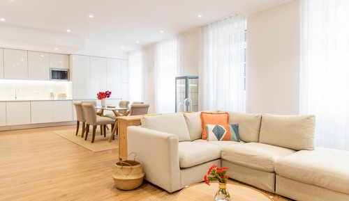Superior-Apartment, 2 Schlafzimmer, Küche, Stadtblick