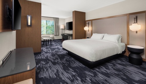 Suite, 1 King-Bett und Schlafsofa