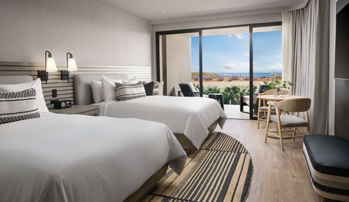 Zimmer, 2 Queen-Betten (Garden with Firepit)