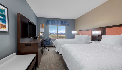 Zimmer, 2 Queen-Betten, barrierefrei (Hearing)