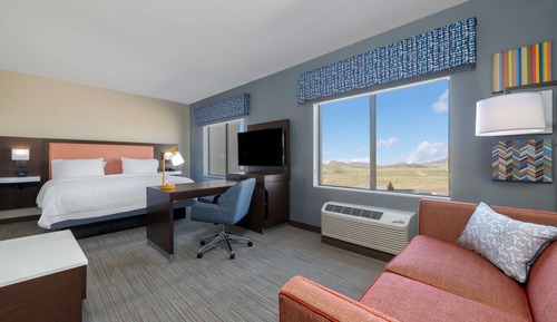 Studio, 1 King-Bett, Kühlschrank und Mikrowelle (Wet bar)